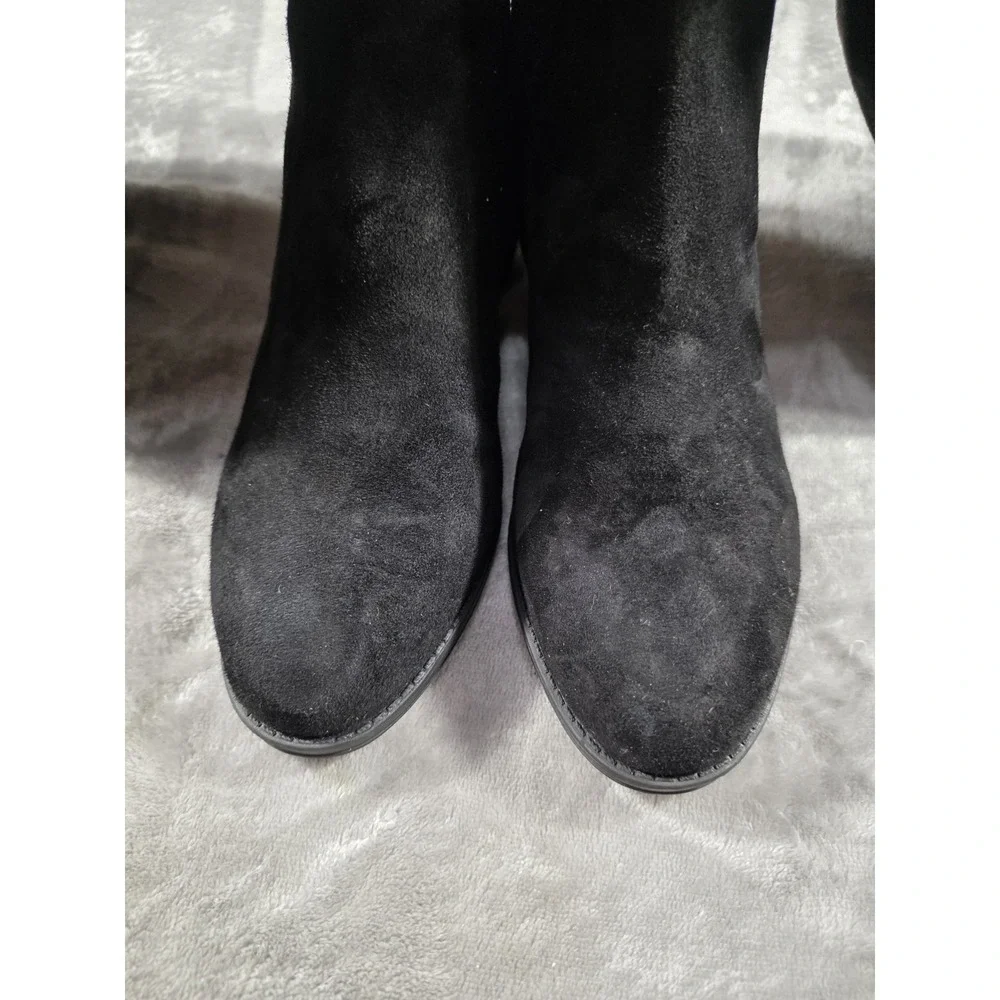 Sam Edelman Pam Black Suede Stretch Over-The-Knee Boots‎ US 5M NWOB